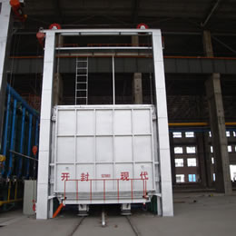 臺(tái)車(chē)式燃?xì)馔?正)火爐