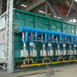 臺(tái)車(chē)式蓄熱加熱爐