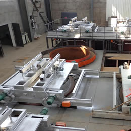 大型井式淬火爐