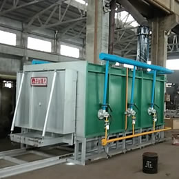 臺(tái)車(chē)式模殼焙燒爐