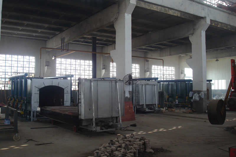 臺車式模殼焙燒爐